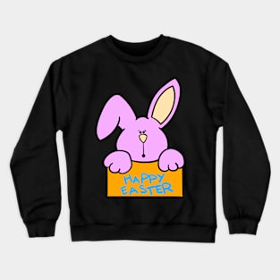 Pink bunny pig Crewneck Sweatshirt